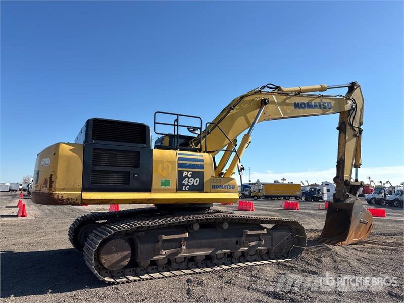 Komatsu PC490LC-10 Tracked Excavator Lánctalpas kotrók