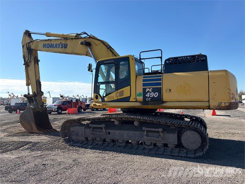 Komatsu PC490LC-10 Tracked Excavator Lánctalpas kotrók