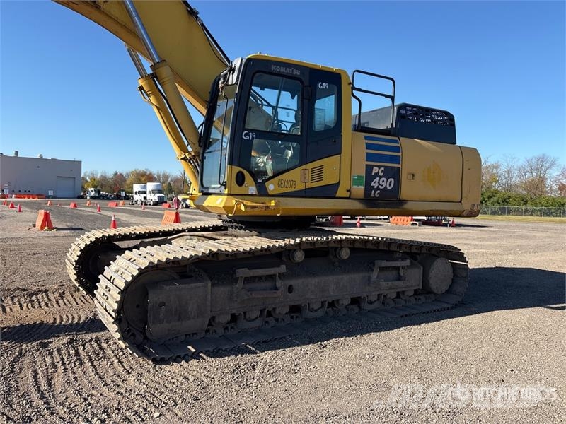 Komatsu PC490LC-10 Tracked Excavator Lánctalpas kotrók