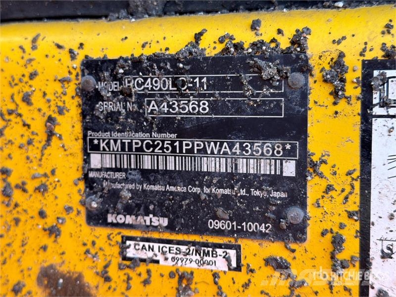 Komatsu PC490LC-11 Escavadoras de rastos