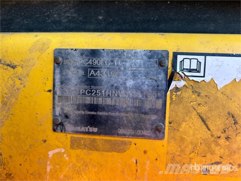 Komatsu PC490LC-11 Bagri goseničarji