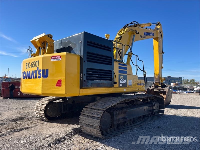 Komatsu PC650LC-11 VG Tracked Excavator Roomikekskavaatorid