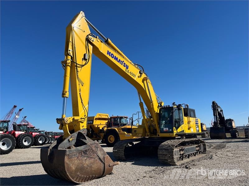 Komatsu PC650LC-11 VG Tracked Excavator Roomikekskavaatorid