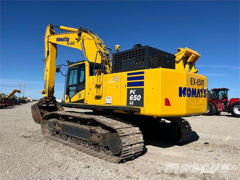 Komatsu PC650LC-11 VG Tracked Excavator Roomikekskavaatorid