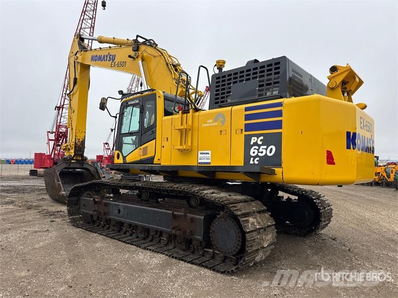 Komatsu PC650LC-11 VG Tracked Excavator Crawler excavators