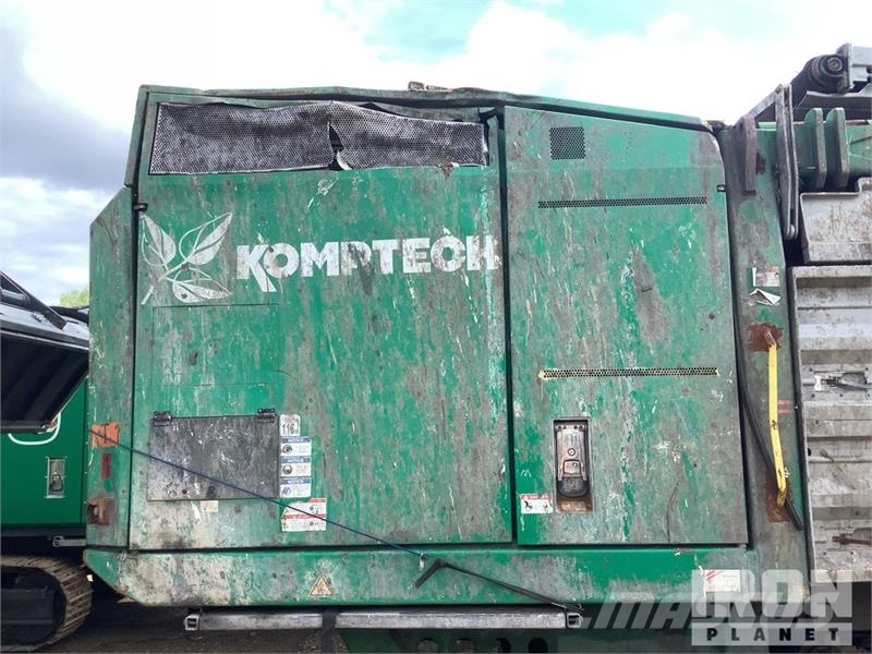 Komptech Terminator 6000S 100 ton/hr Tracked Shredder آلات تمزيق المخلفات