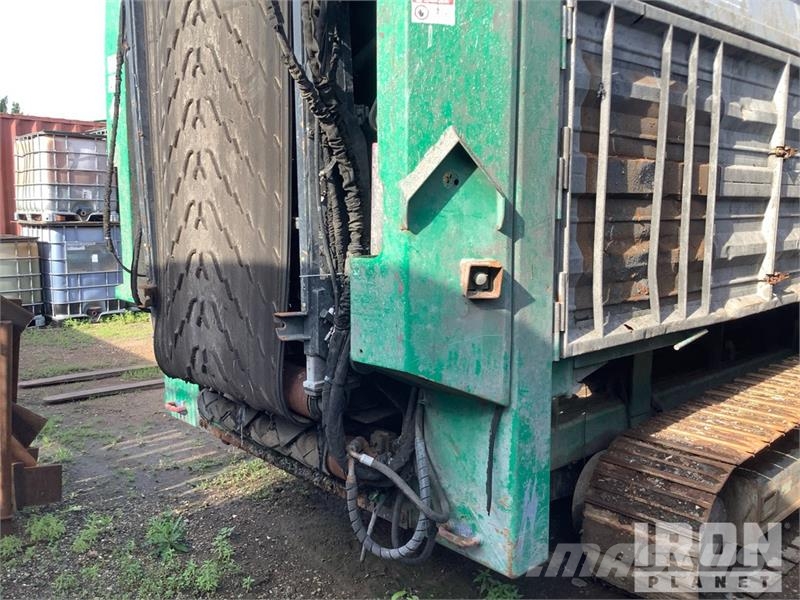Komptech Terminator 6000S 100 ton/hr Tracked Shredder آلات تمزيق المخلفات