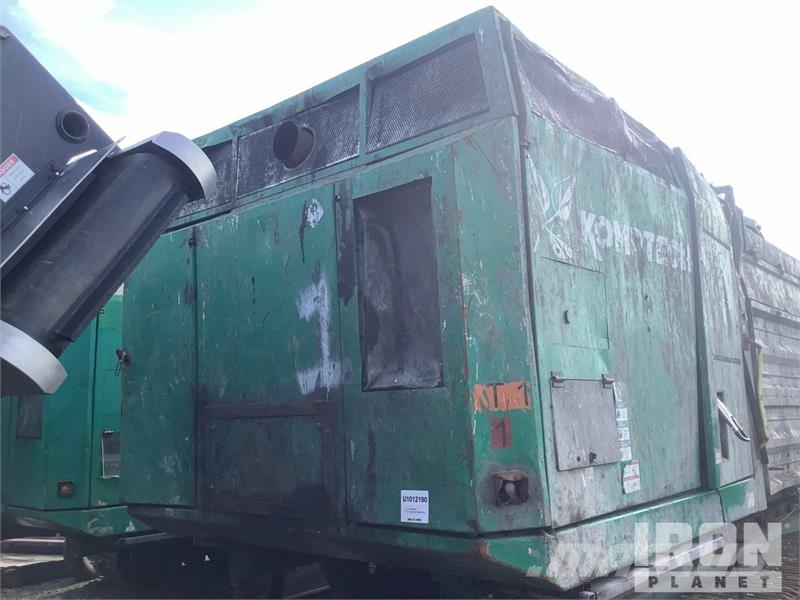 Komptech Terminator 6000S 100 ton/hr Tracked Shredder آلات تمزيق المخلفات