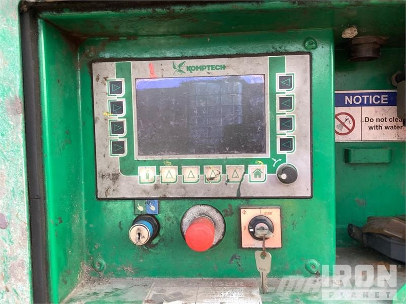 Komptech Terminator 6000S 100 ton/hr Tracked Shredder آلات تمزيق المخلفات