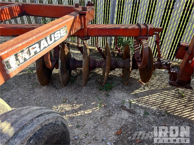 Krause 144 in Pin hitch Tandem Breaking Disc Grape cu disc