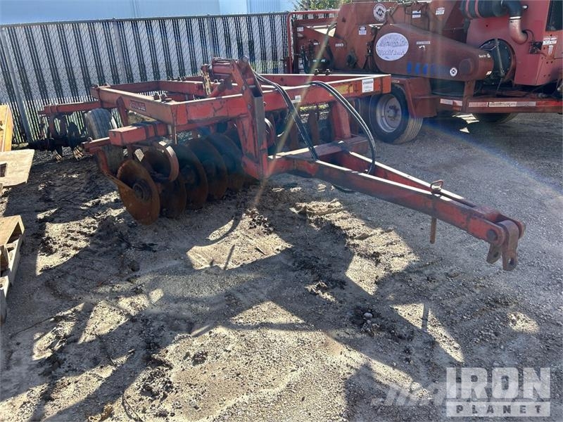 Krause 144 in Pin hitch Tandem Breaking Disc Grape cu disc
