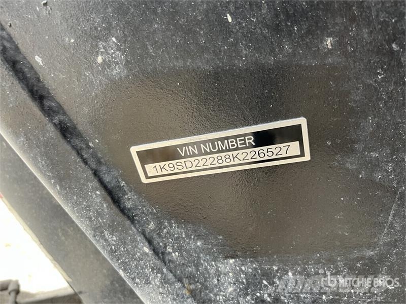 Kruz 22 ft T/A End Dump Trailer Tipper trailers