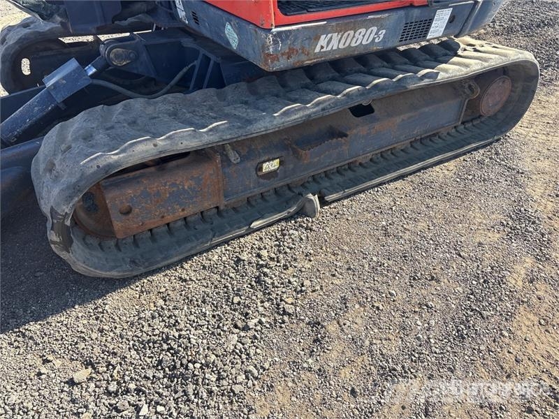 Kubota KX080-3 Tracked Excavator Kāpurķēžu ekskavatori