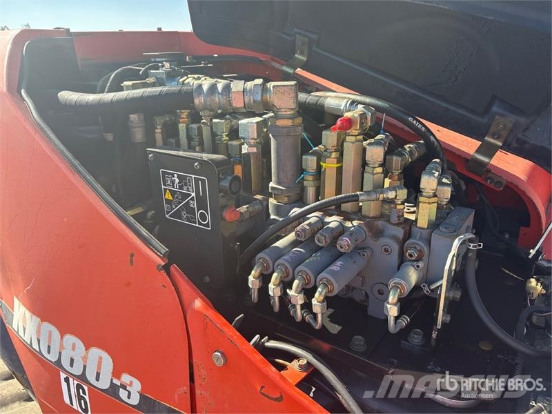 Kubota KX080-3 Tracked Excavator Kāpurķēžu ekskavatori