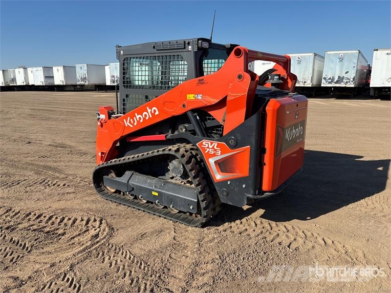 Kubota SVL75-3 Two-Speed High Flow Compact Track Loader لوادر انزلاقية التوجيه