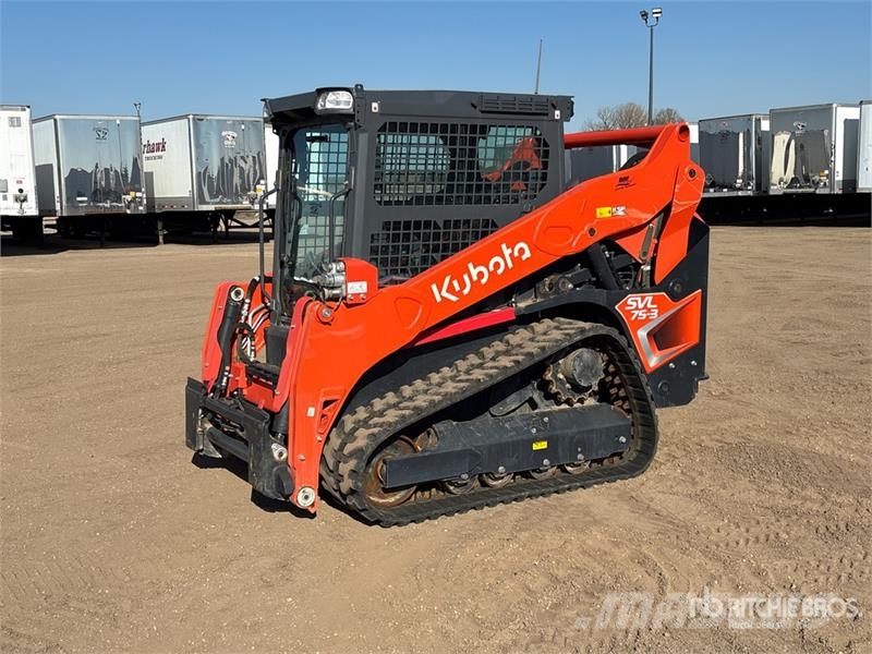 Kubota SVL75-3 Two-Speed High Flow Compact Track Loader لوادر انزلاقية التوجيه