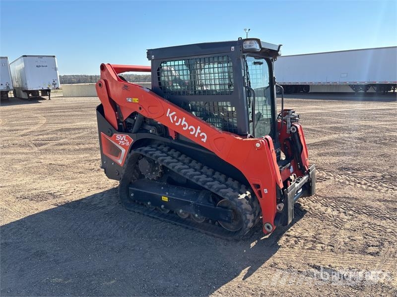Kubota SVL75-3 Two-Speed High Flow Compact Track Loader Minicargadoras