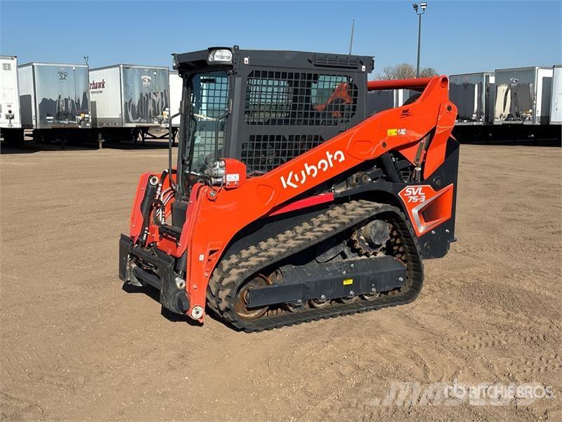 Kubota SVL75-3 Two-Speed High Flow Compact Track Loader Minicargadoras