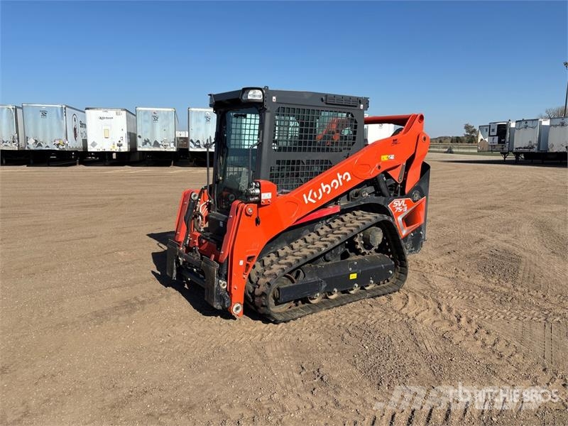 Kubota SVL75-3 Two-Speed High Flow Compact Track Loader Minicargadoras