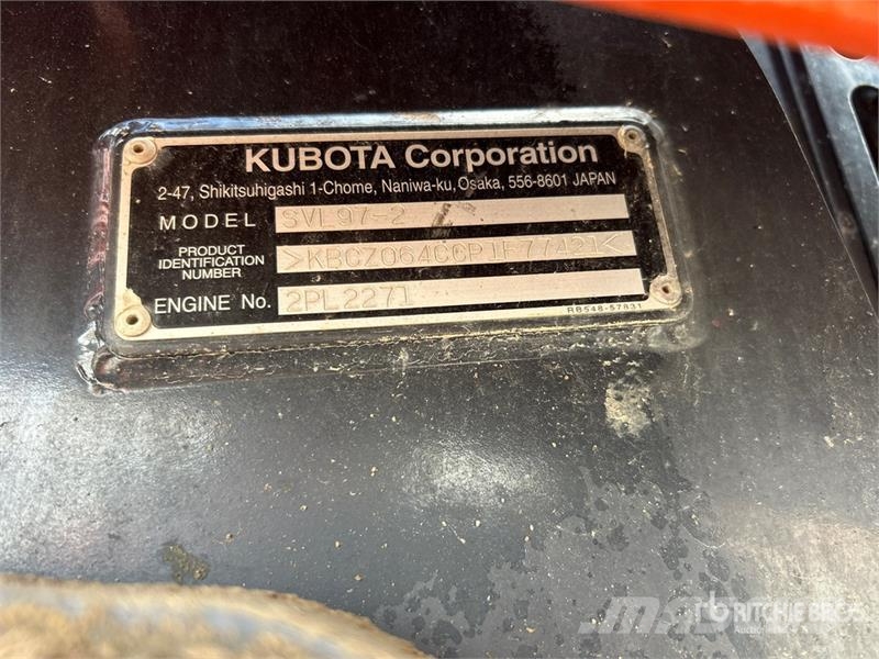Kubota SVL97-2 Kompaktrakodók