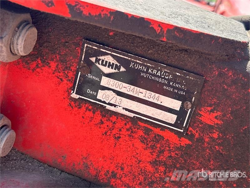 Kuhn Krause 8300 34 ft Offset Vertical Disc Gradas de discos