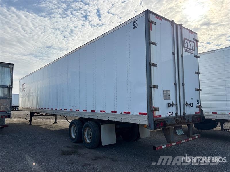  Kuzzy 53 ft x 102 in T/A Van Trailer Cajas de remolque