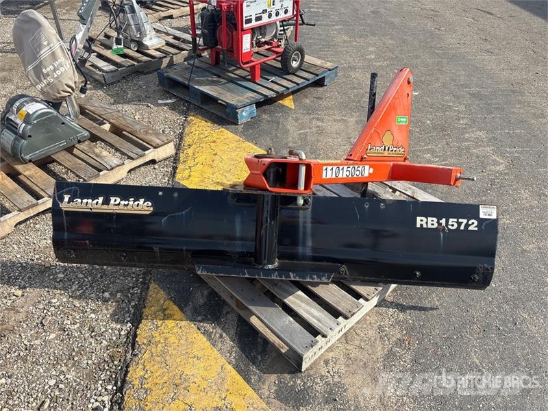 Land Pride RB1572 76 in 3-Point Rear Blade Attachment Other tractor accessories