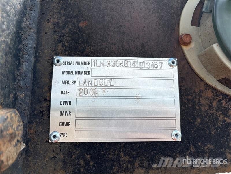 Landoll 42 ft S/A Container Trailer Remolques portacontenedores