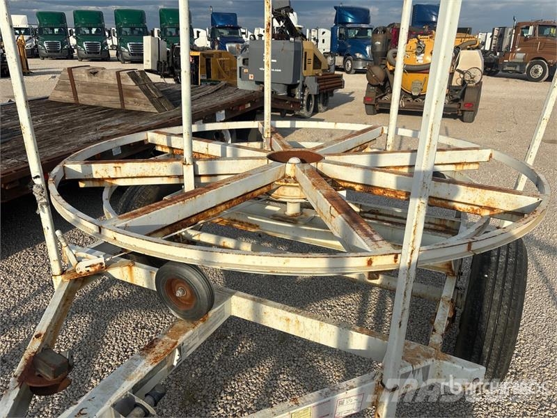 Lane Coil Tubing Reel Trailer Processing Equipment