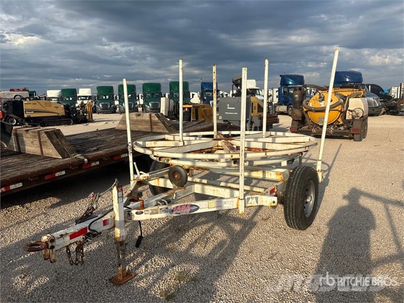 Lane Coil Tubing Reel Trailer Processing Equipment