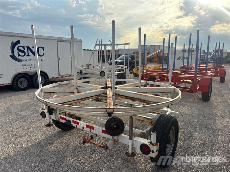 Lane Coil Tubing Reel Trailer Processing Equipment