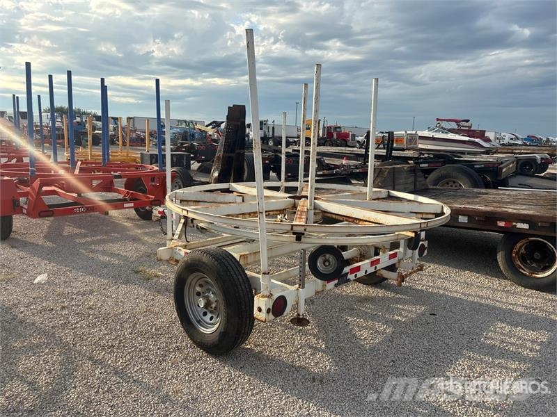 Lane Coil Tubing Reel Trailer Processing Equipment