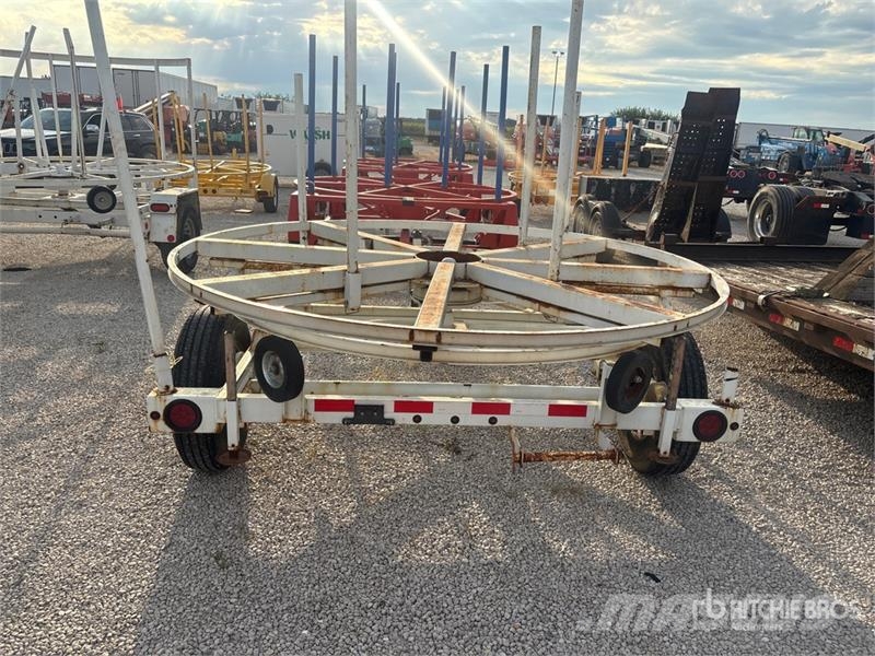 Lane Coil Tubing Reel Trailer Processing Equipment