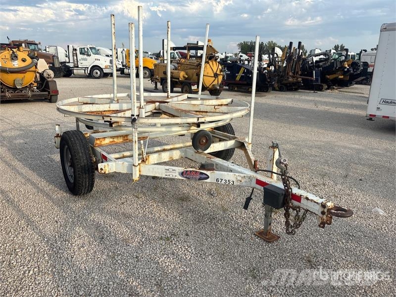 Lane Coil Tubing Reel Trailer Processing Equipment