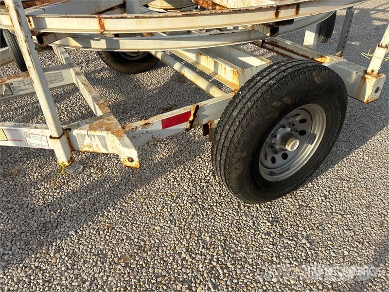 Lane Coil Tubing Reel Trailer Processing Equipment