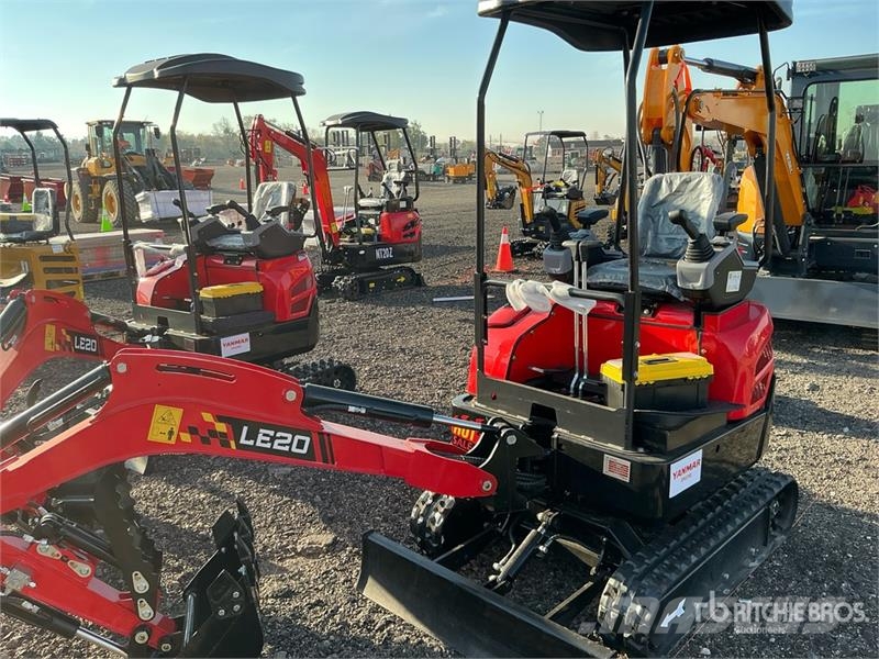 LE20-RED Yanmar Diesel Mini Excavator (Unused) Mini Escavadoras <7t