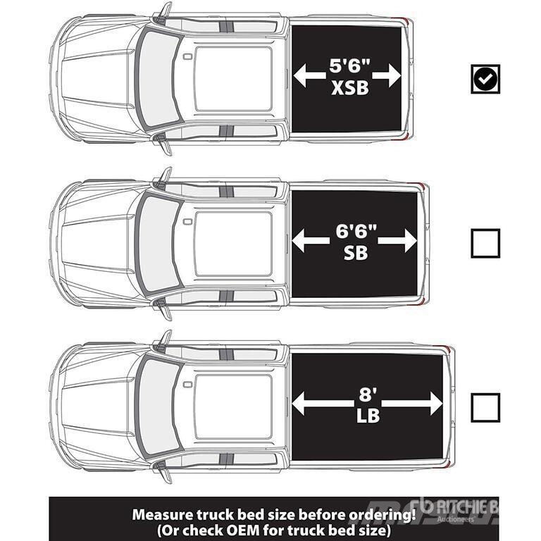  Leer Latitude Soft Folding Tonneau Cover (Unused) Muut