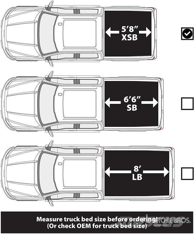  Leer Latitude Soft Folding Tonneau Cover (Unused) معدات النقل - غير ذلك