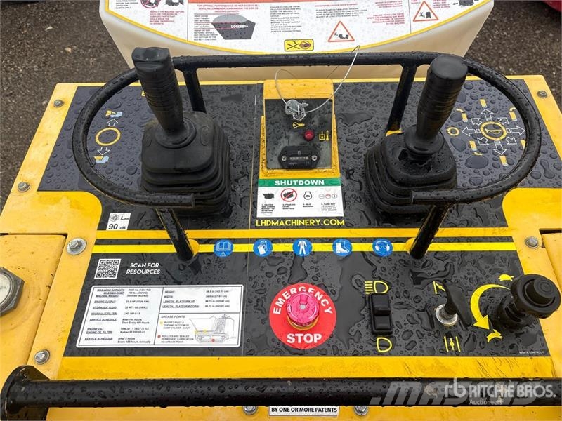 LHD 6000 Stand-On Crawler Concrete Buggy Priedai