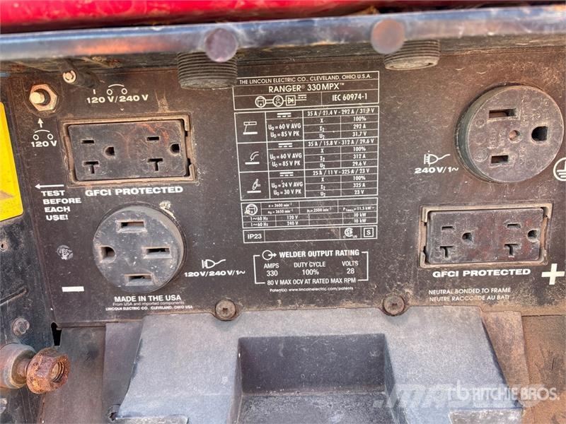 Lincoln Ranger 330MPX 330 A 3-in-1 Engine Driven Welder Svářecí stroje