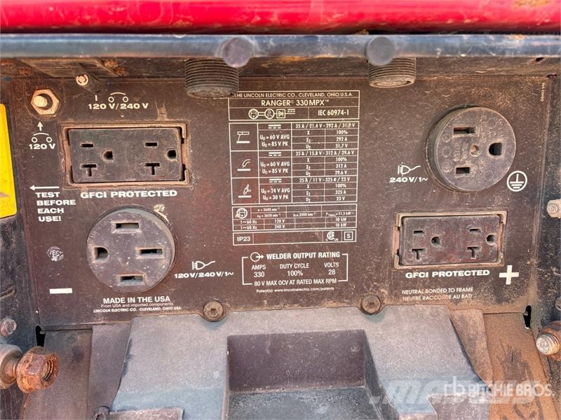 Lincoln Ranger 330MPX 330 A 3-in-1 Engine Driven Welder Svářecí stroje