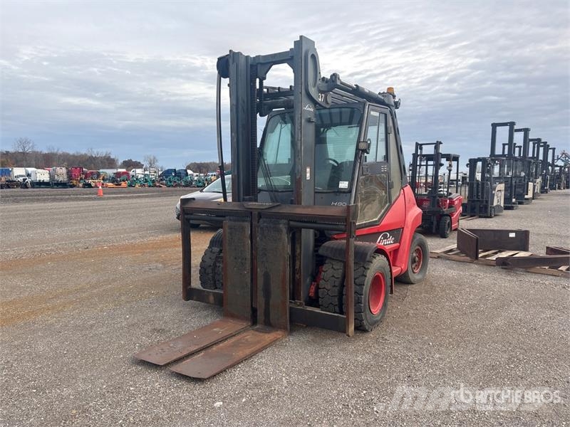 Linde H80D 16000 lb Pneumatic Tire Forklift Heftrucks overige