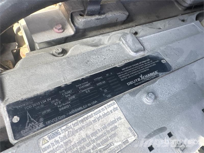 Linde H80D 16000 lb Pneumatic Tire Forklift Viličarji - drugo