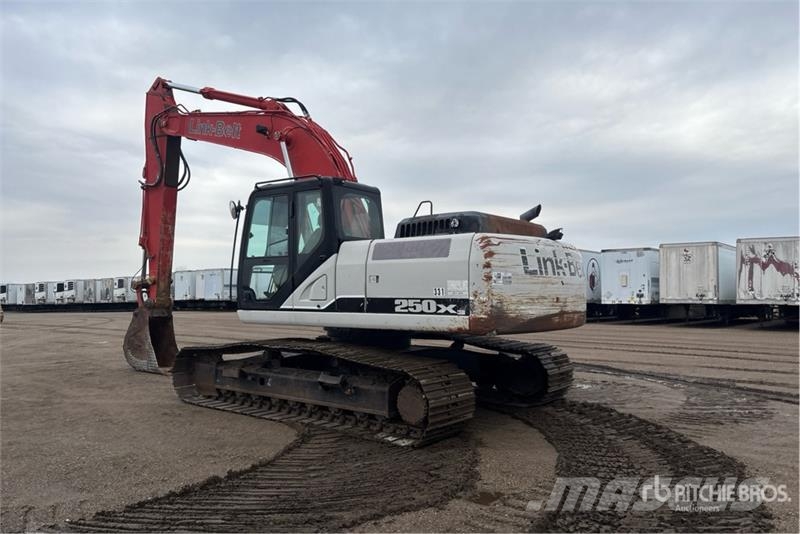 Link-Belt 250 X3 Tracked Excavator Bagri goseničarji