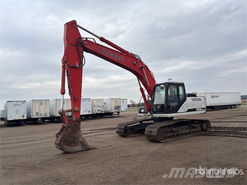 Link-Belt 250 X3 Tracked Excavator Bagri goseničarji