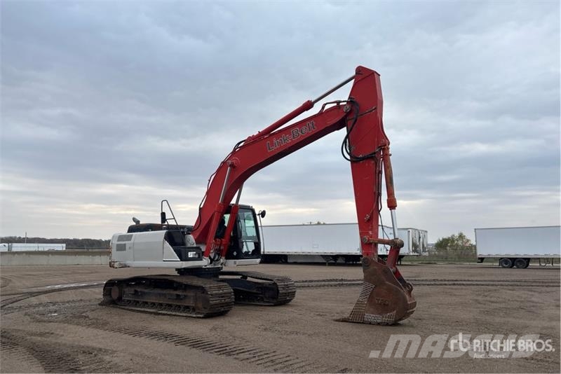 Link-Belt 250 X3 Tracked Excavator Bagri goseničarji