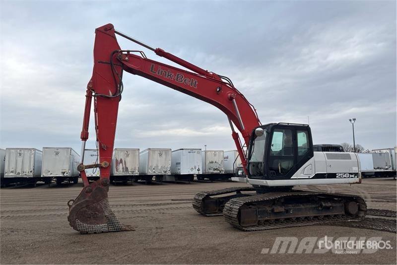 Link-Belt 250 X3 Tracked Excavator Bagri goseničarji