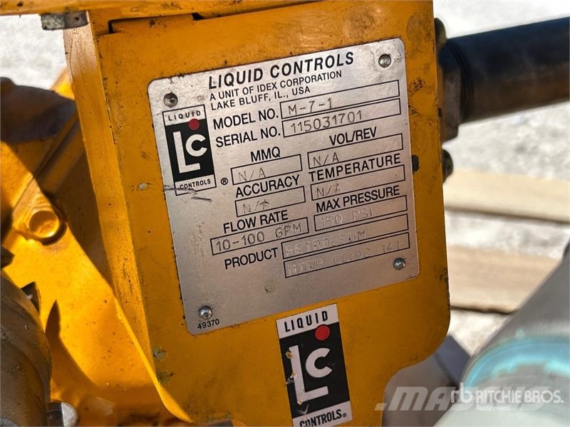  Liquid Controls M7 Oil Meter with Ticket Printer Andre komponenter
