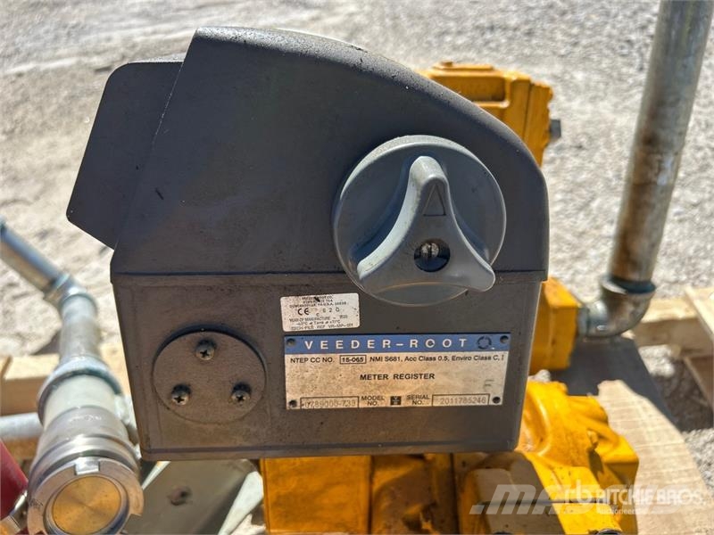  Liquid Controls M7 Oil Meter with Ticket Printer Andre komponenter