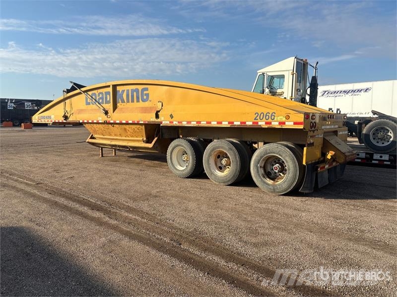 Load King 15 ft Tri/A Belly Dump Trailer ダンプトレーラー